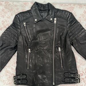 All Saints Women’s Leather Jacket